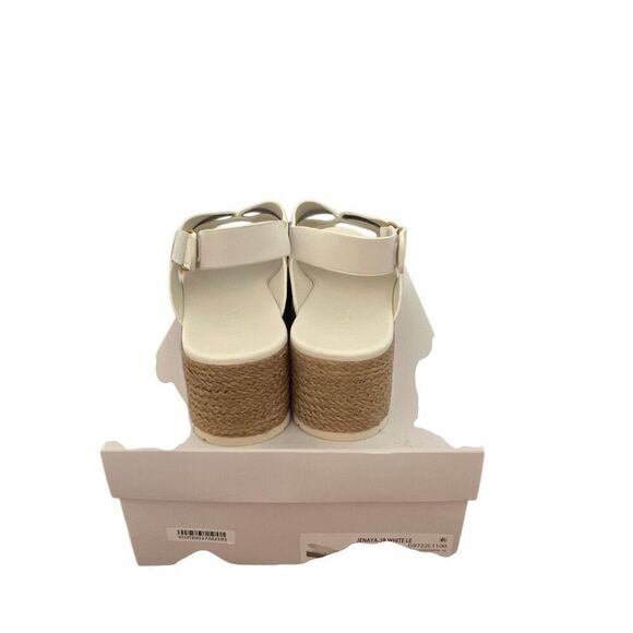 Vince Jenaya-2B white leather espadrille Sz.8.5 new in box - Picture 2 of 4